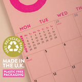 2027 Calendar | Colourburst | A4