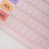 2026-2027 Academic Year Wall Planner | Landscape | Boho Arches