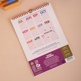 2026 - 2027 A4 Mid-Year Calendar | Simply Bright