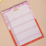 2027 A3 Family Wall Calendar | Colour Flow