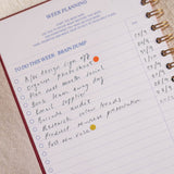 Daily Productivity Planner | Undated | Hardback | Purple