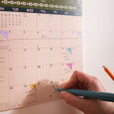 2026 - 2027 A4 Academic Year Calendar | Desert Dreams | August Start