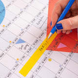 2027 Design Museum Dots & Grids Wall Planner, January to December 2027