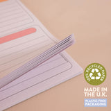 100% recycled and recyclable paper, printed using vegetable-based inks