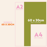 2027 Year Wall Planner | Pastel | Portrait