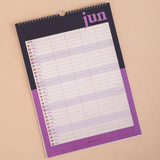 2027 A3 Family Wall Calendar | Bold Block