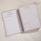 Daily Productivity Planner | Undated | Hardback | Purple