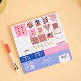 2027 Modernist Wall Calendar, punched hole for hanging