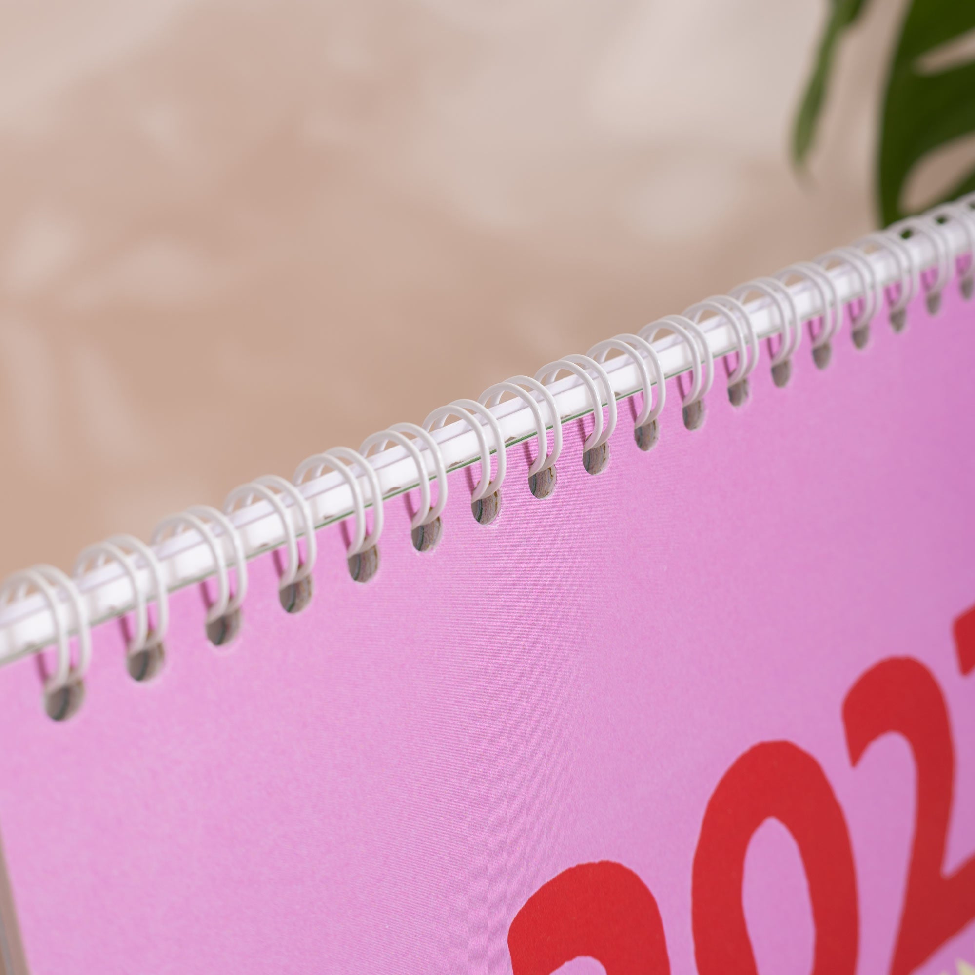 2027 Colourburst Desk Calendar, 16 pages, made in the UK