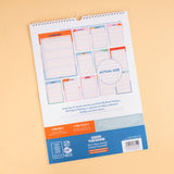 2027 A3 Family Planner | Tidal Waves