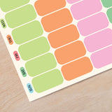 Large A3 Weekly Family Planner | Citrus Splash | Fridge Magnet Planner