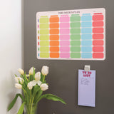 Large A3 Weekly Family Planner | Citrus Splash | Fridge Magnet Planner