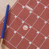 A4 Monthly Undated Wall Planner | 12 Pages | Muted