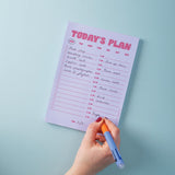 Daily Planner Pad A5 | Lilac & Plum