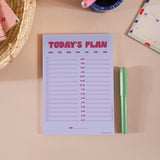 Daily Planner Pad A5 | Lilac & Plum