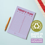 Daily Planner Pad A5 | Lilac & Plum