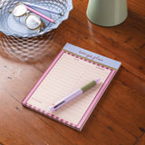 Daily Planner Pad A5 | Berry Stripe