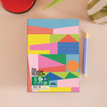 A5 Building Design Museum Notebook, back cover, 100% recycled paper