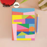 A5 Building Design Museum Notebook, gridded pages, staple binding