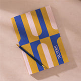 100% recycled chartreuse notebook. 128 pages, A5. Made in the UK.