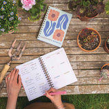 A5 In Bloom Gardening Journal – Garden Planner, Plant Tracker, 100% Recycled Paper, UK Made