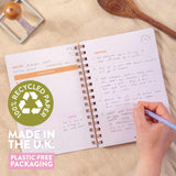 Recipe Book Journal A5 | Hardback | Kitchen Dancing