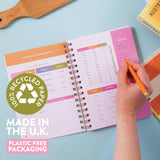 Recipe Book Journal A5 | Hardback | Lemon Zest