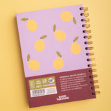Recipe Book Journal A5 | Hardback | Lemon Zest