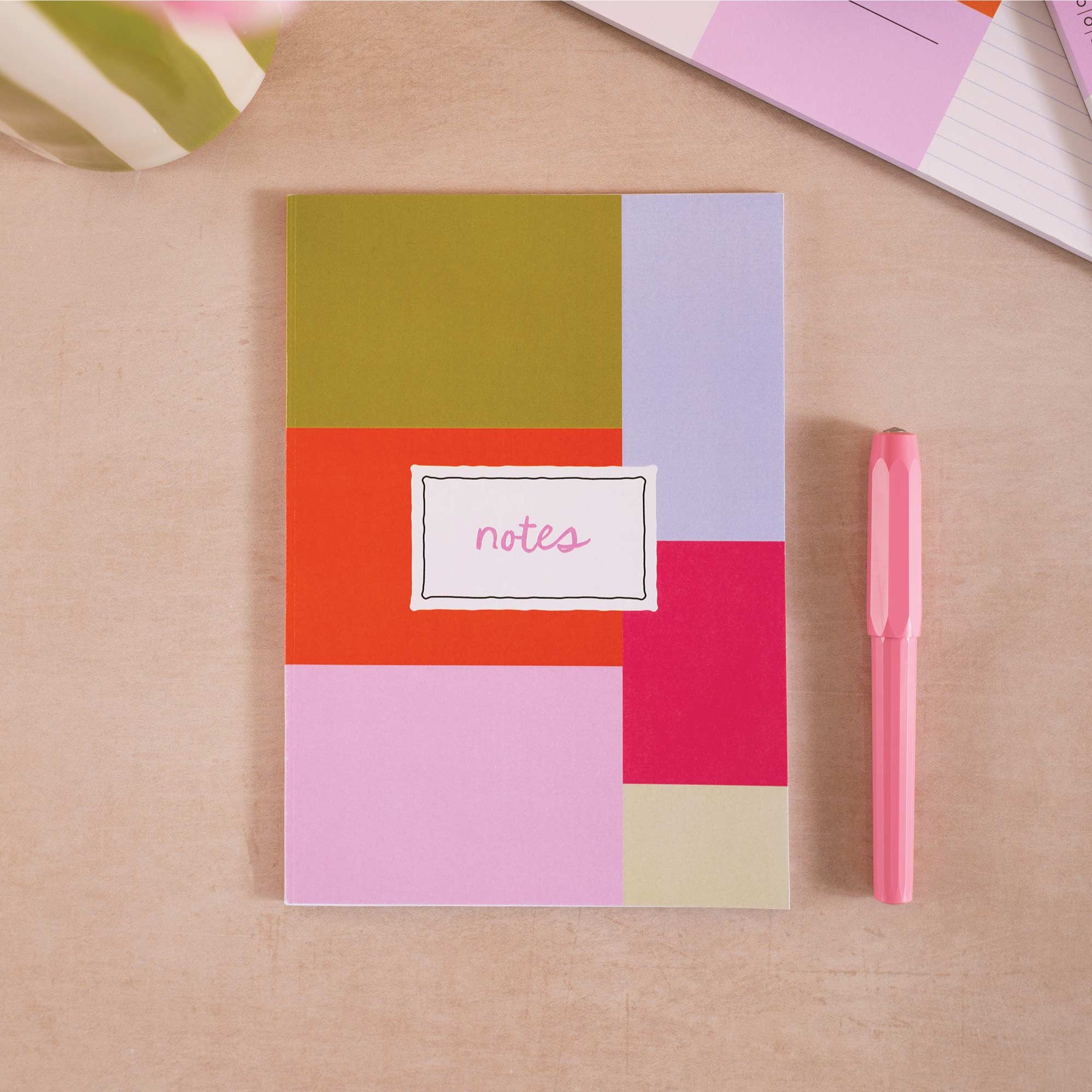 Notebook Blocks A5 Notebooks | Bold Covers, Recycled Paper | Good Tuesday