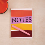 a5 lined notebook. recycled paper notebook. UK made notebook.