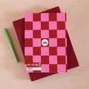 a5 lined notebook. recycled paper notebook. UK made notebook.