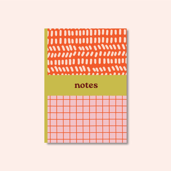 a5 lined notebook. recycled paper notebook. UK made notebook.