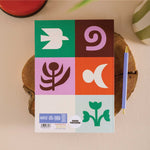 a5 lined notebook. recycled paper notebook. UK made notebook.