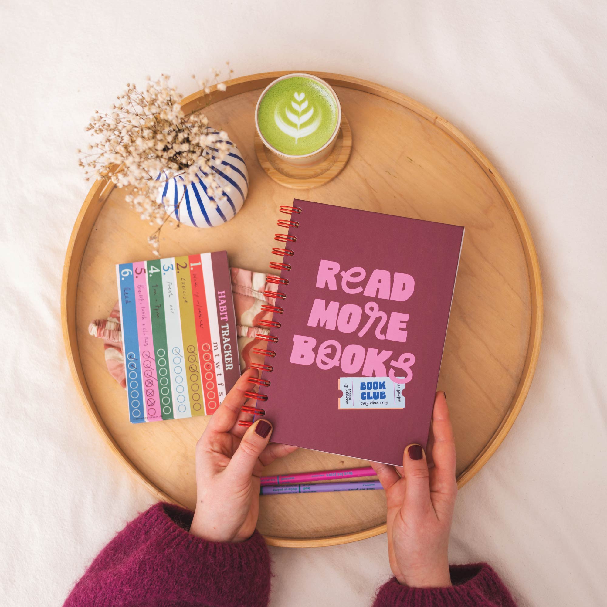 Book Week Letters A4 Weekly & Monthly Planner – Bright Arches | Good Tuesday