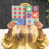 A5 Shapes of Nature Gardening Journal – Garden Planner, Plant Tracker, 100% Recycled Paper, UK Made