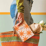 A5 Sunbeam Travel Journal with a vibrant sunbeam cover design, ideal for documenting travel adventures.