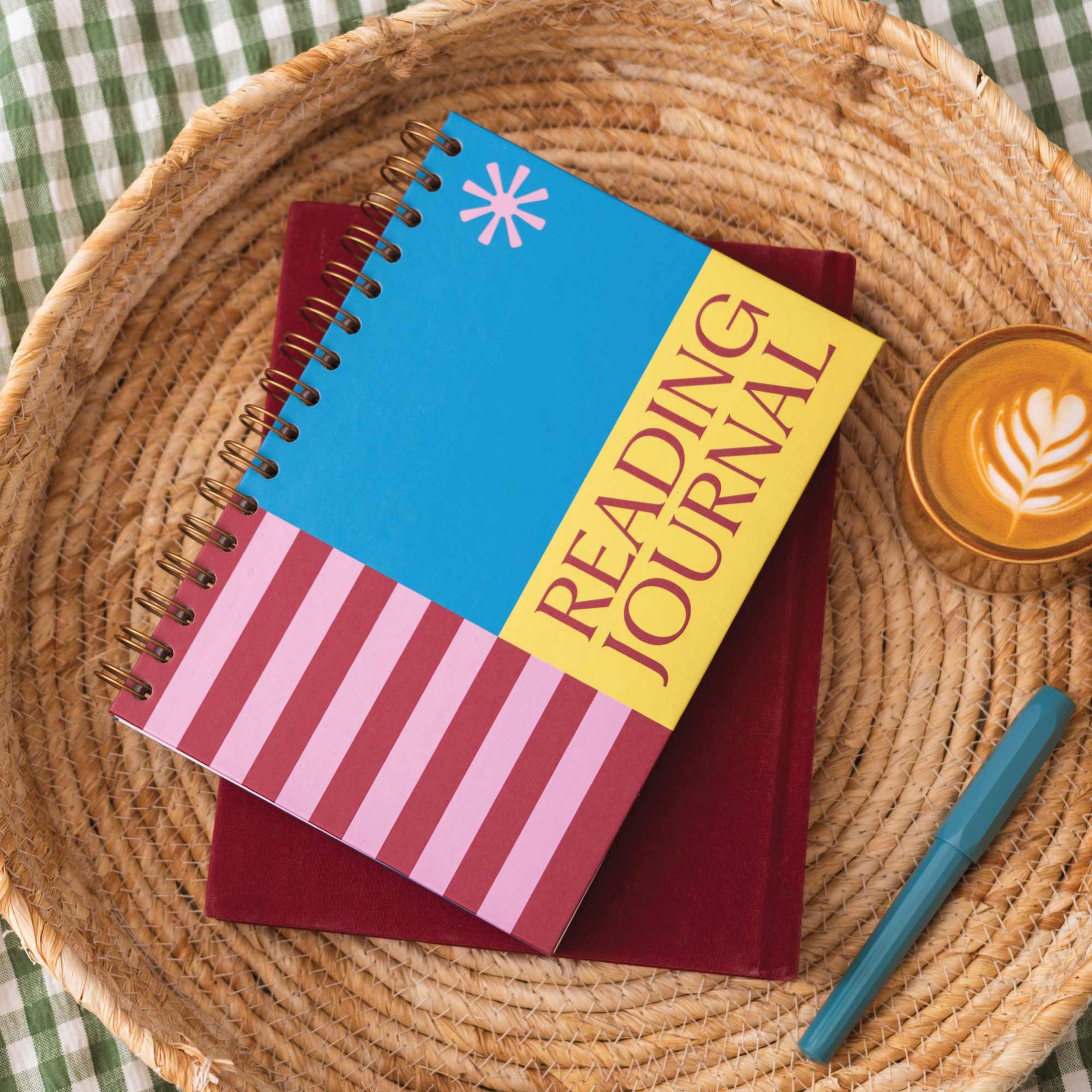 Reading Journal A5 Hardback Citrus