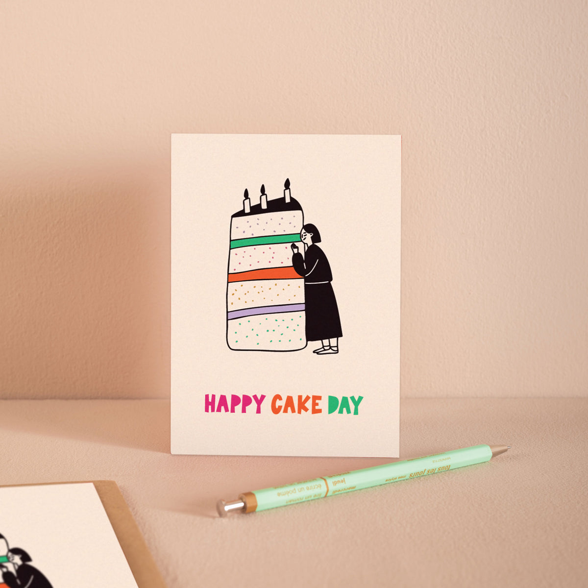 Cake Day Birthday Card A6