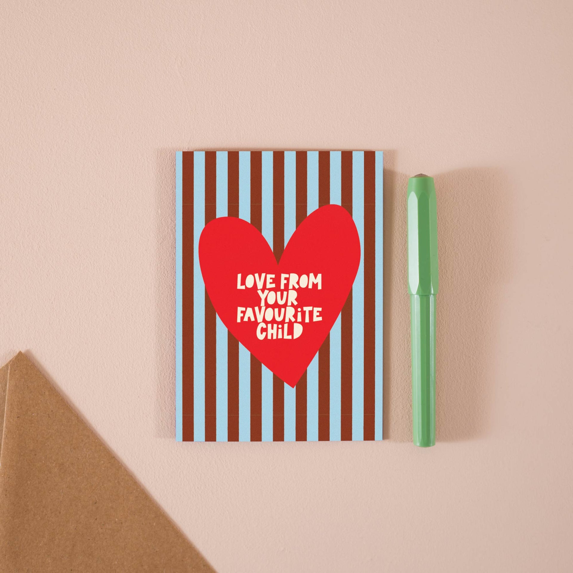 Favourite Greeting Card A6