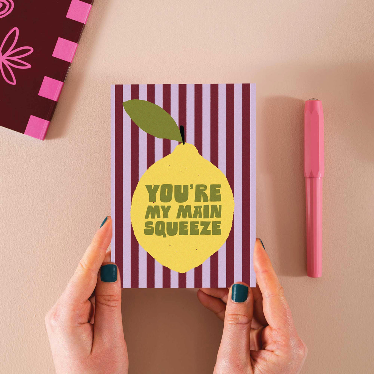 Main Squeeze Greeting Card A6