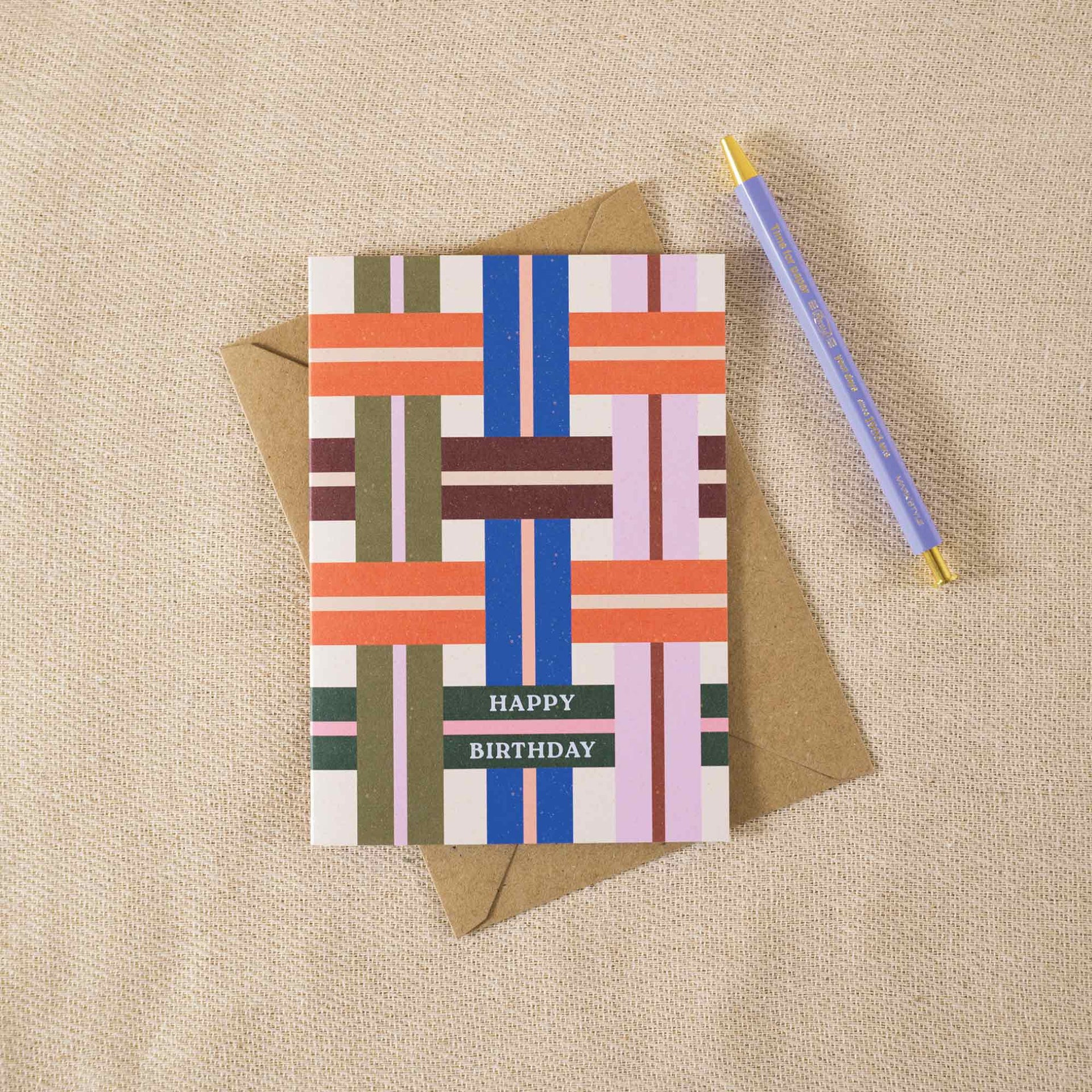 Pattern Play Birthday Card A6