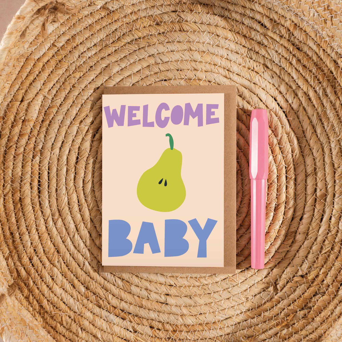 Welcome Greeting Card A6