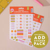 Two packs of Family Calendar Stickers 