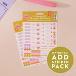 Calendar and planner stickers.