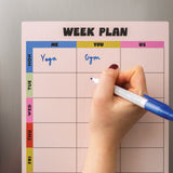 Magnetic Couples Weekly Fridge Planner A4 - Better Together