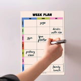 Magnetic Couples Weekly Fridge Planner A4 - Better Together