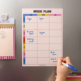 Magnetic Couples Weekly Fridge Planner A4 - Better Together