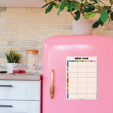 Magnetic Couples Weekly Fridge Planner A4 - Better Together