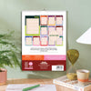 Back cover with month previews and calendar details