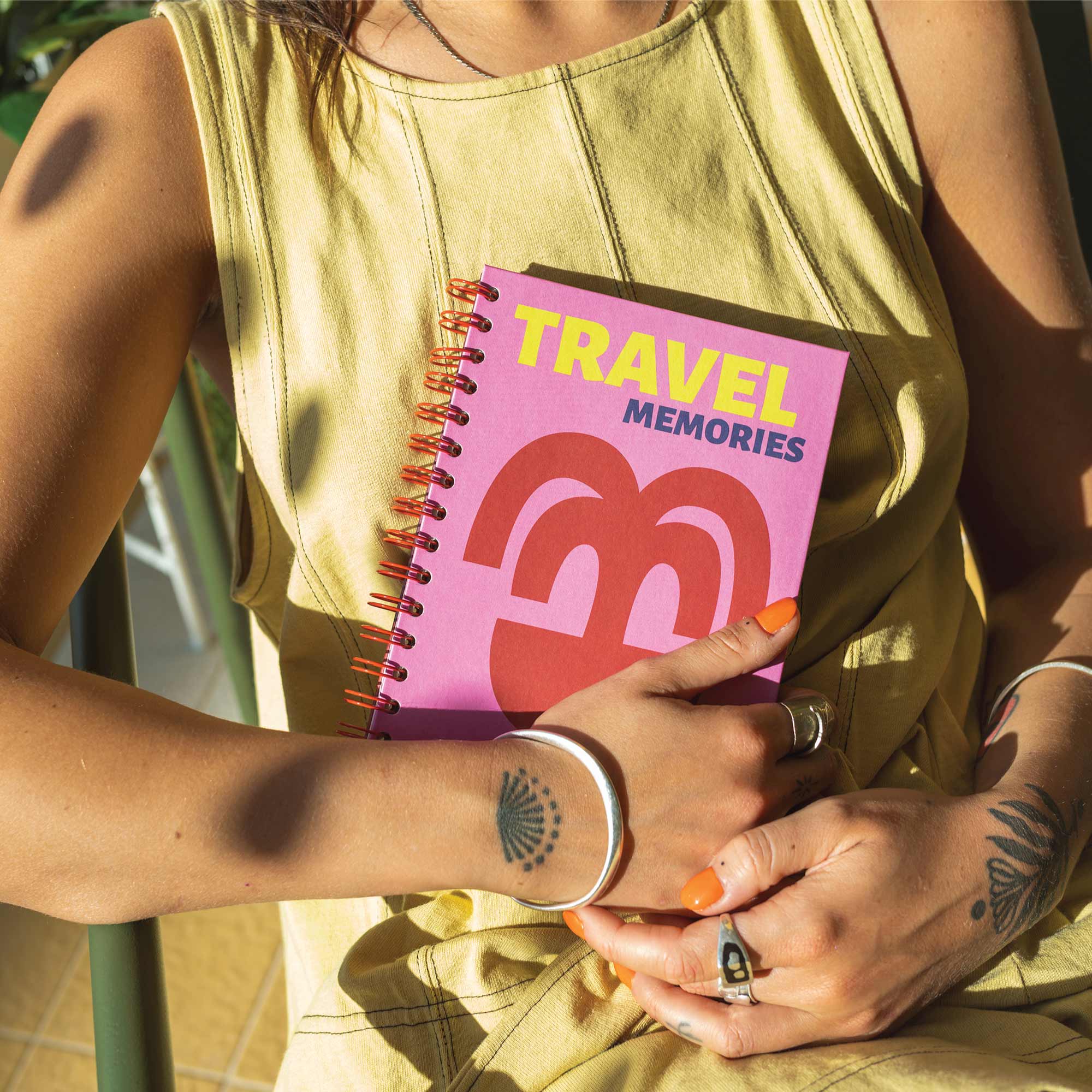 A5 Bold Escapes Travel Journal – Colourful Travel Notebook, Trip Memory Book, Adventure Log, 100% Recycled Paper, UK Made